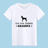 Men's Toy Fox Terrier t shirt designer
