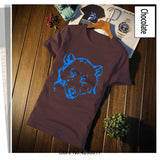 New Arrival Wild Bear Polar Teddy Bears Brown Grizzly Panda Tshirt
