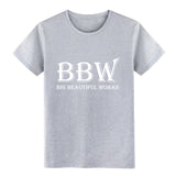 Men's BBW Big Beautiful Woman t shirt Character tee shirt