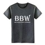 Men's BBW Big Beautiful Woman t shirt Character tee shirt