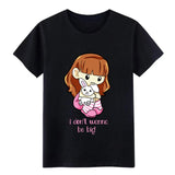 I dont wanna be big Little Ageplay ddlg girlfriend t shirt