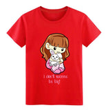 I dont wanna be big Little Ageplay ddlg girlfriend t shirt