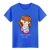 I dont wanna be big Little Ageplay ddlg girlfriend t shirt