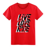 live love ride equitation horseback riding t shirt