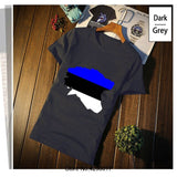 Custom Estonia T-Shirt Funky Plus Size 3xl Men's Tshirt