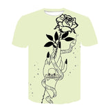 Wolf T Shirt Men 2018 T-Shirts Short Sleeve Round Neck