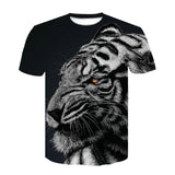 Wolf T Shirt Men 2018 T-Shirts Short Sleeve Round Neck